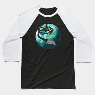 DS9 Bajor Flyby Baseball T-Shirt